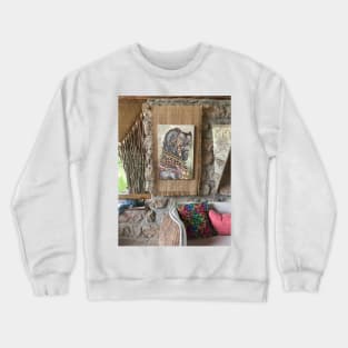 a Maasai warrior Crewneck Sweatshirt